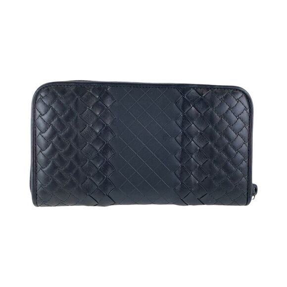 Bottega Veneta Intrecciato Leather Long Wallet